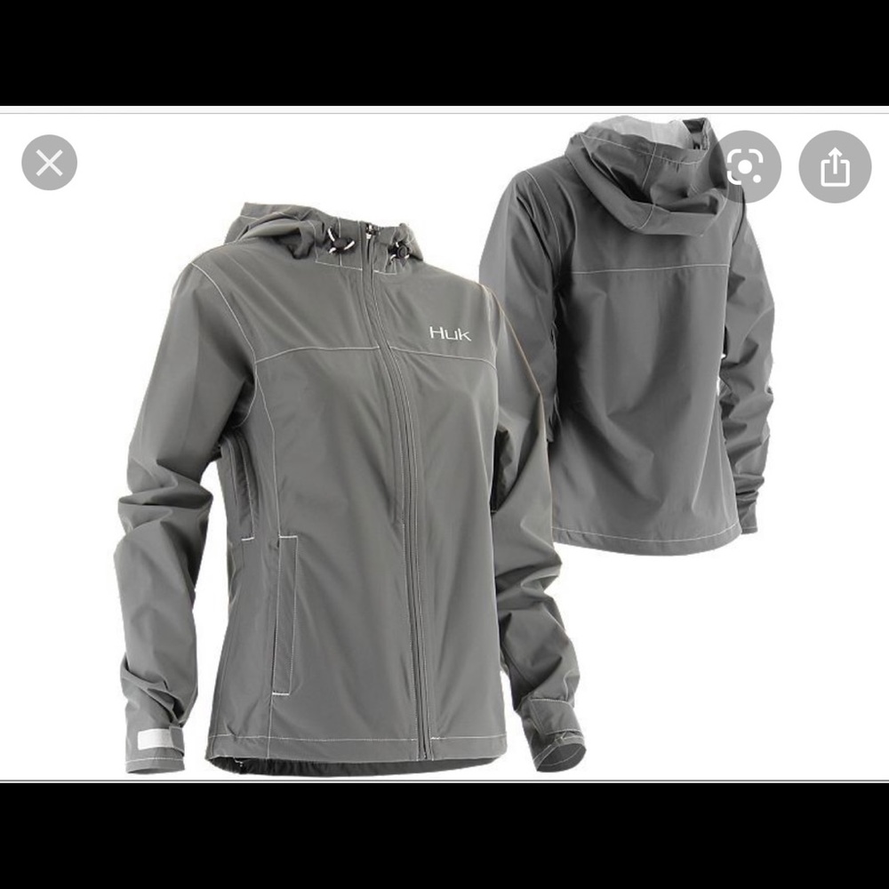 Women’s HUK rain jacket